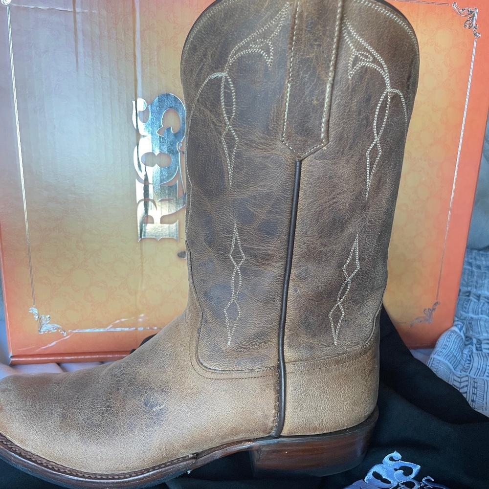 Rio of Mercedes - Sand Elk - Roper Boots